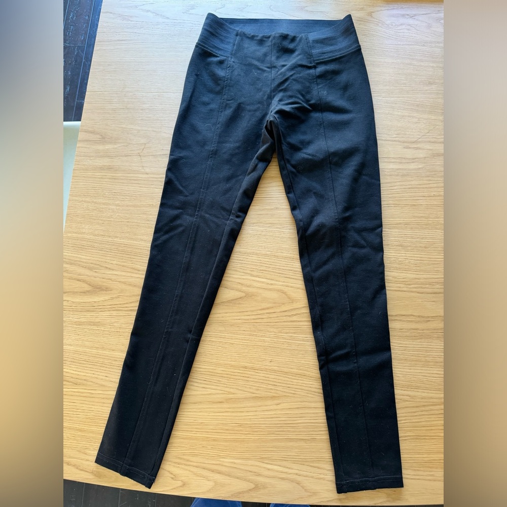 Ann Taylor wide-waistband leggings
